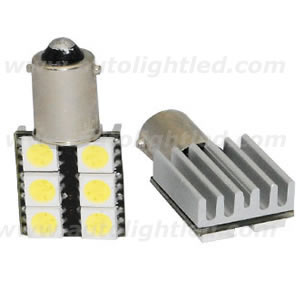 T10 6pcs canbus back-up Light