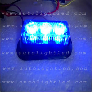 3W high Power LED strobe light blue color