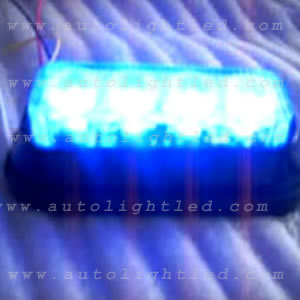 4W high Power LED strobe light blue light