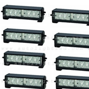 12W High Power LED strobe light blue+pink