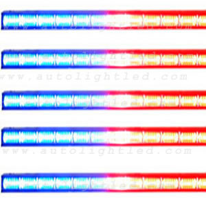 High Power LED strobe light blue+red