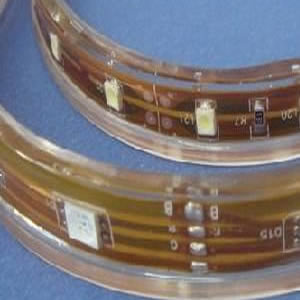5050 crystal waterproof LED light strip,IP68
