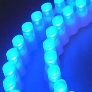 silica flexible LED strip lighting IP68 Blue