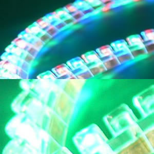 silica flexible LED strip lighting IP68 -RGB
