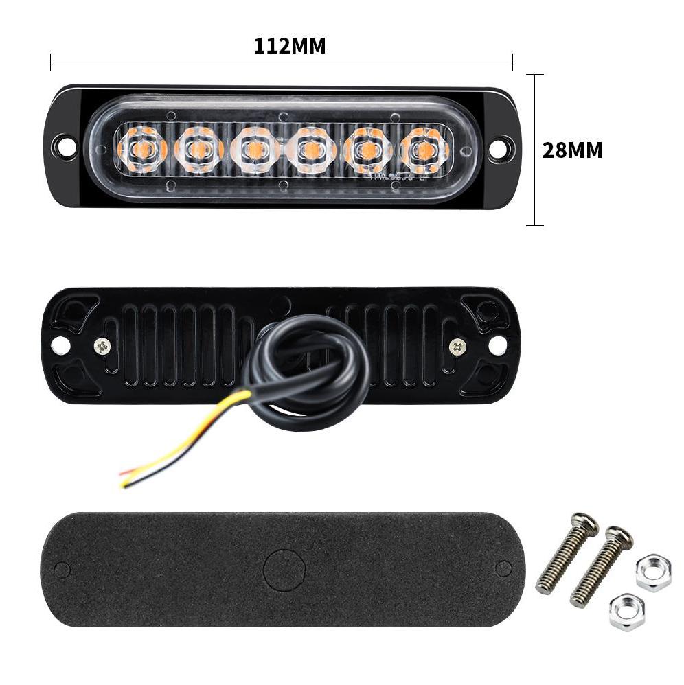 Strobe lighting 6LEDs