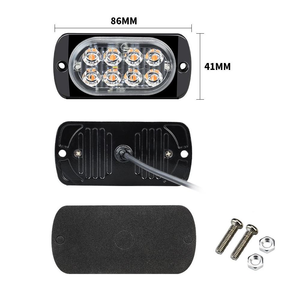 Strobe lighting 8LEDs