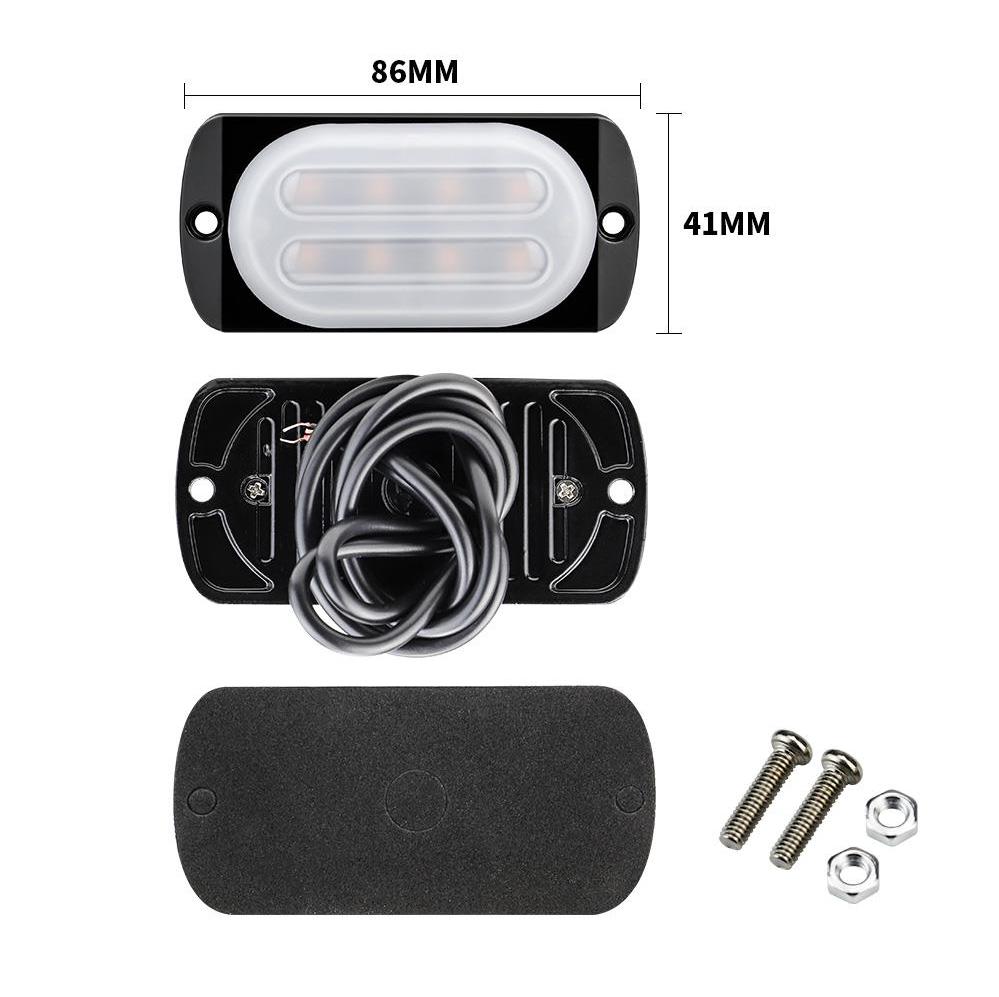 Strobe lighting 8LEDs