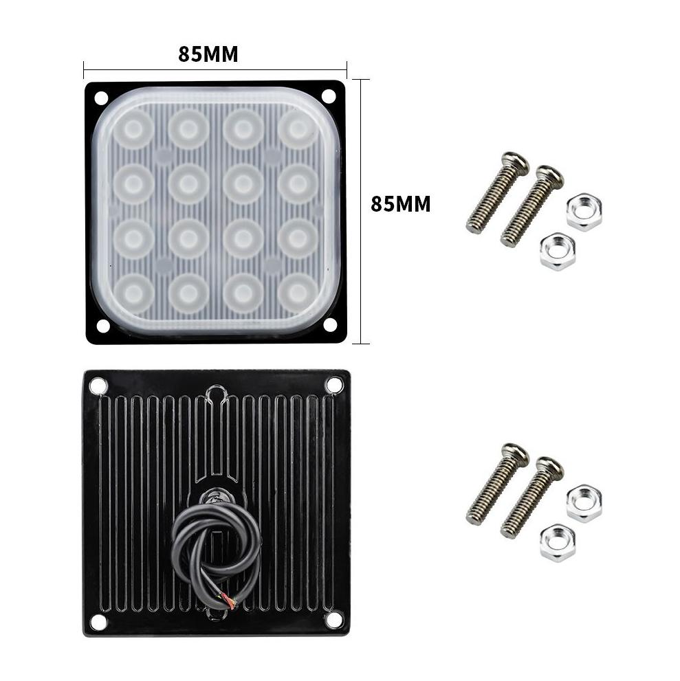 Square Strobe lighting 16LEDs